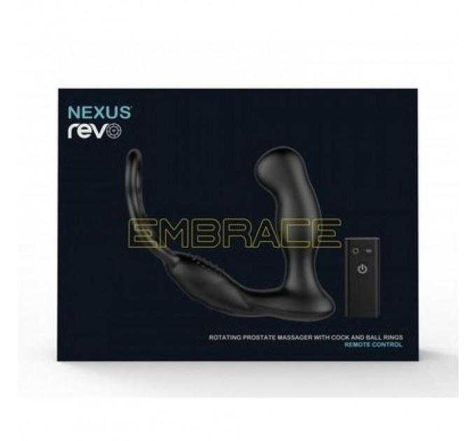 Массажер простаты Nexus Revo Embrace с вращающейся головкой