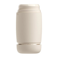 Мастурбатор нереалистичный Tenga Puffy Latte Brown, рельефный, бежевый