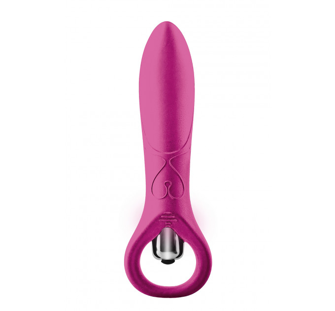 Мини-вибратор для точки G Dream Toys Flirts 10 розовый, 15.5 см х 2.9 см