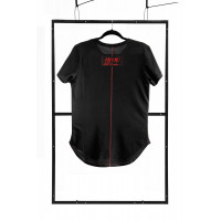 Мужская футболка с принтом «Cuff Мe!» Demoniq TSHRB004 черная, XL