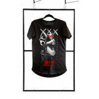 Чоловіча футболка з принтом Cuff Мe! Demoniq TSHRB004 чорна, XL