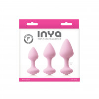 Набір анальних пробок NS Novelties INYA TRIPLE KISS TRAINER KIT PINK