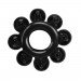 Набор эрекционных колец Chisa Get Lock Cock Rings Set, черные