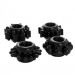 Набор эрекционных колец Chisa Get Lock Cock Rings Set, черные