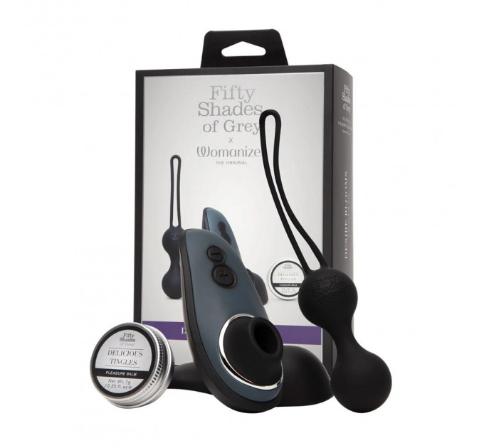Набор игрушек Fifty Shades Of Grey & Womanizer Desire Blooms Kit
