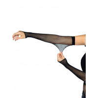Рукавички One Size Fishnet Arm Warmer Gloves від Leg Avenue, чорні