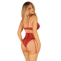 Пояс для панчох Obsessive Lonesia L/XL