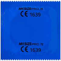 Презервативы латексные My.Size Extra Large 72 мм (цена за упаковку, 3 шт.)