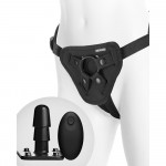 Трусики для страпона с вибрирующим адаптером Vac-U-Loc Supreme Harness w Vibr. Plug