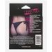 Трусики со стразами на завязках CalExotics Radiance Side-Tie Panties, черные, One size