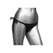 Трусики со стразами на завязках CalExotics Radiance Side-Tie Panties, черные, One size