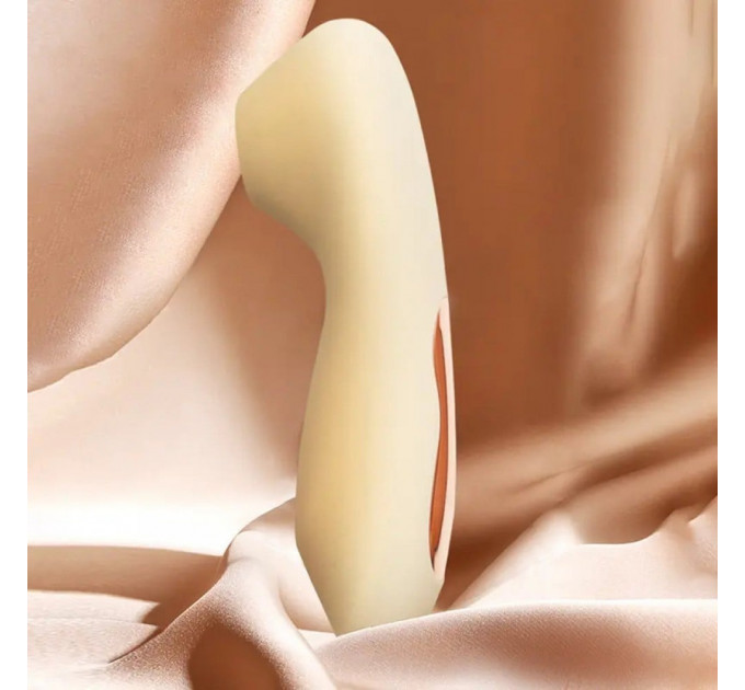 Вакуумный стимулятор клитора Sweet Em Velvet Lure, желтый