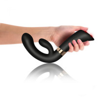 Вибратор для точки G ROCKS-OFF - ENIGMA VIBRATOR BLACK