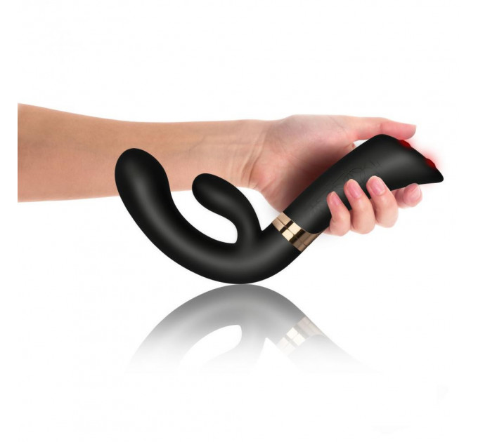 Вибратор для точки G ROCKS-OFF - ENIGMA VIBRATOR BLACK