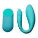 Вибратор для пар Passion Play с пультом, 18 режимов вибрации, бирюзовый