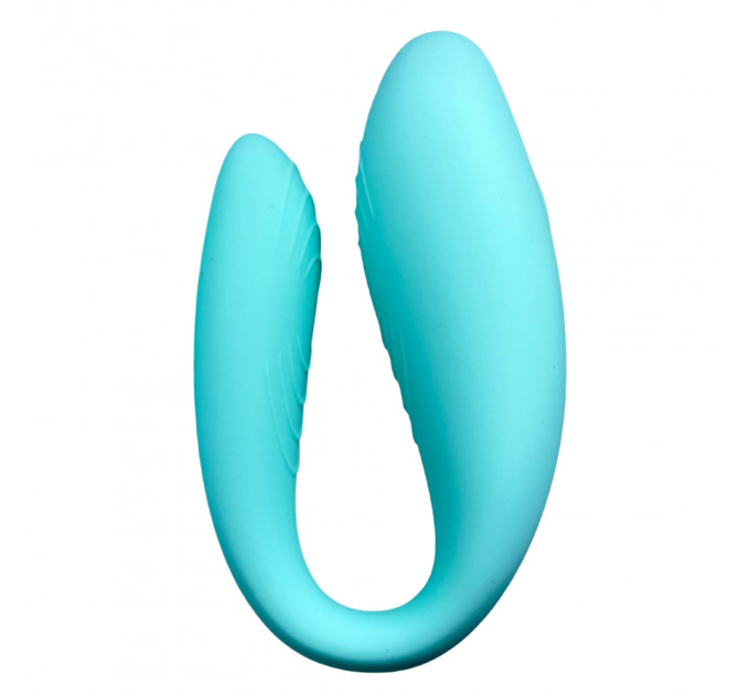 Вибратор для пар Passion Play с пультом, 18 режимов вибрации, бирюзовый
