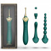 Вибратор двухсторонний универсальный ZALO BESS2 Turquoise Green
