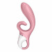 Вібратор-кролик Satisfyer Hug Me з підключенням до програми, рожевий