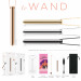 Вибропуля на цепочке Le Wand NECKLACE VIBE, металлическая, золотая