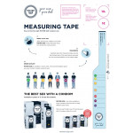 Измерительная лента для пениса Mister Size Guide Dispenser