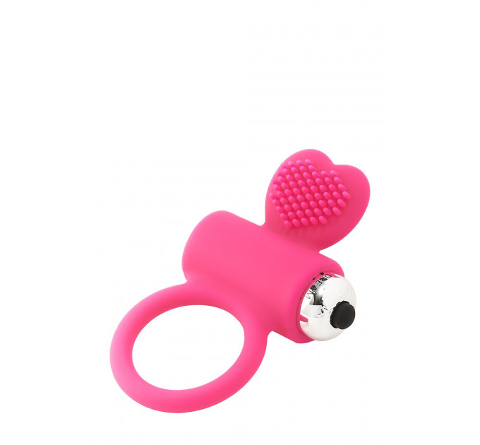 Эрекционное кольцо с вибрацией Dream Toys FLIRTS COCKRING PINK