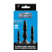 Набір анальних плагів MENZSTUFF 3-PIECE ANAL cone Set BLACK