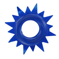Набор эрекционных колец Chisa GK Power Cock Rings с разными структурами, синие