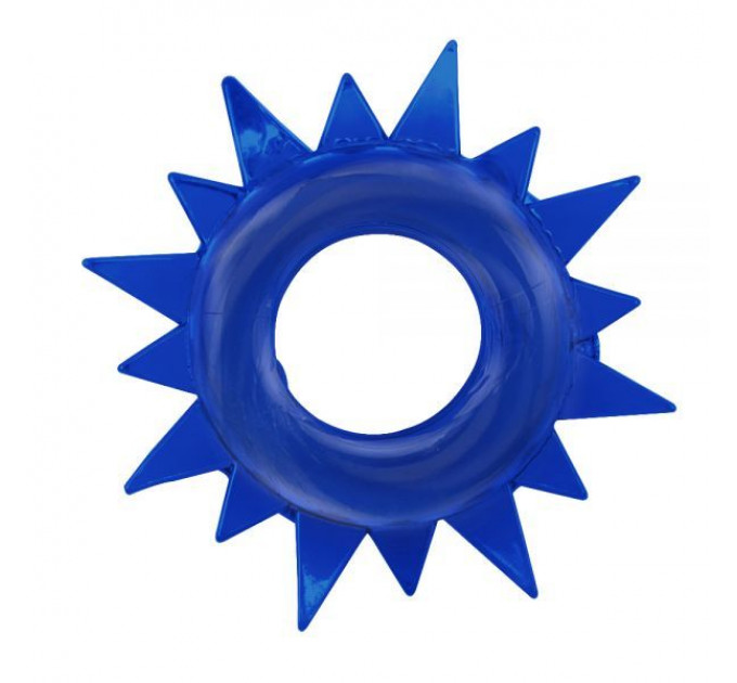 Набор эрекционных колец Chisa GK Power Cock Rings с разными структурами, синие
