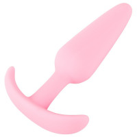 Анальна пробка із стопером Cuties Plugs, рожева
