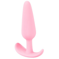 Анальна пробка із стопером Cuties Plugs, рожева