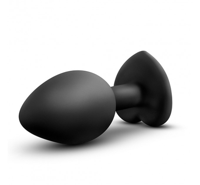 Анальная пробка с камнем Blush TEMPTASIA BLING PLUG SMALL BLACK
