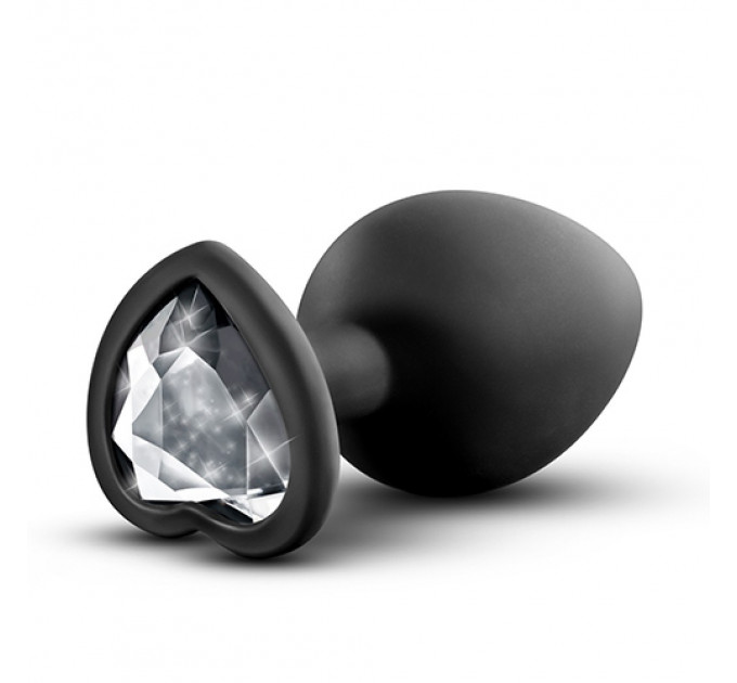 Анальная пробка с камнем Blush TEMPTASIA BLING PLUG SMALL BLACK