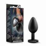 Анальная пробка с камнем Blush TEMPTASIA BLING PLUG SMALL BLACK