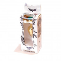 Анальная пробка S с голубым камнем Boss of toys Jewellery