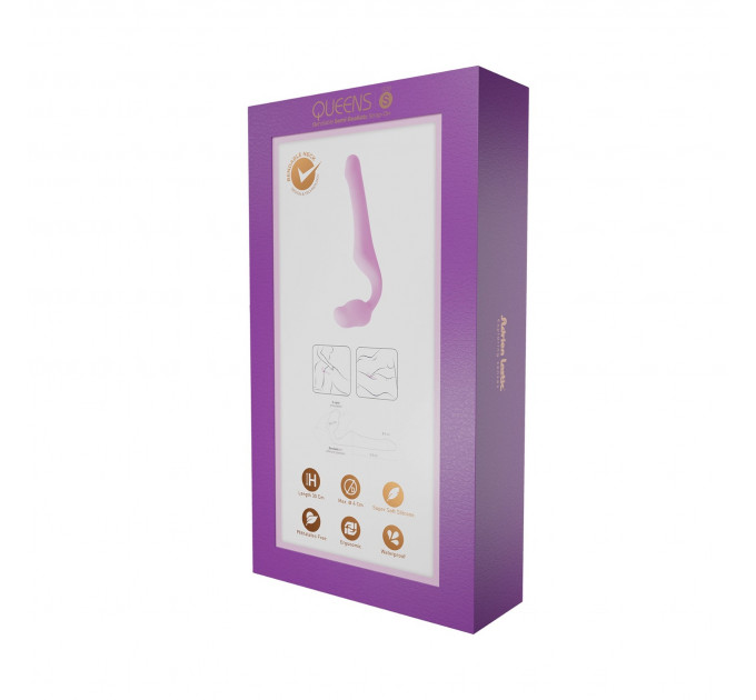 Безремневой страпон Adrien Lastic Queens розовый, S