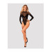 Боди с рукавами Obsessive B135 teddy S/M/L