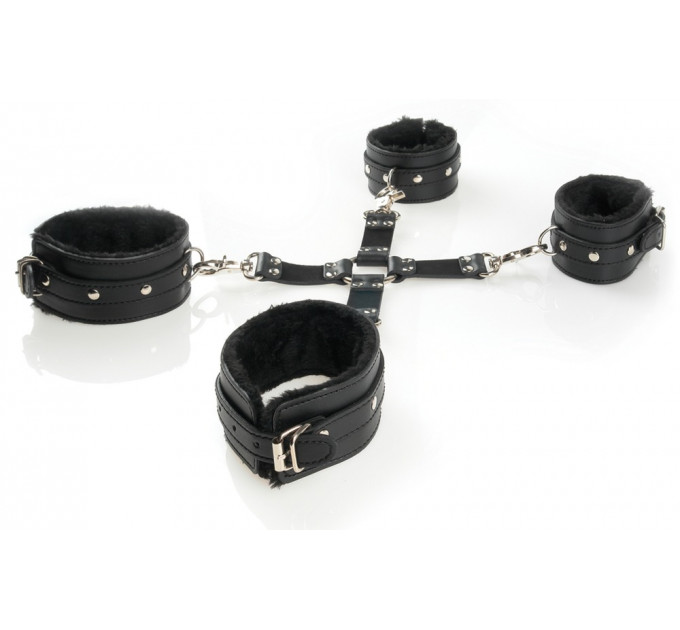 БОНДАЖНИЙ НАБОР FF LIMITED EDITION CUMFY HOGTIE BLACK ZADO