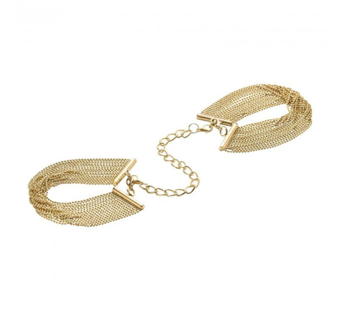 Браслеты-наручники MAGNIFIQUE Bijoux Indiscrets, золотистые