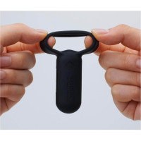 Эрекционное кольцо TENGA-SVR SMART VIBE RING Черное