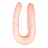 Двусторонний реалистичный фаллоимитатор EasyToys Duo Dildo 17cm