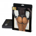Гартери з наручниками Star Night Sexy Bondage з екошкіри, чорні, One Size