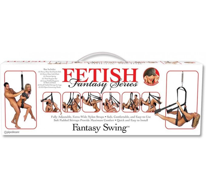 Секс-гойдалка для стелі або дверний отвір Pipedream Fetish Fantasy Series чорні