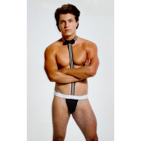 Костюм мужской 1 предмет O/S черный + белый Sunspice