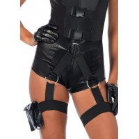 Костюм поліцейської Leg Avenue Flirty Five-0 Cop M
