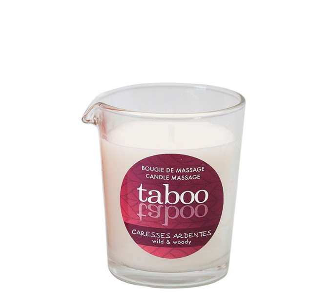 Масажна свічка Taboo caresses ardentes for men