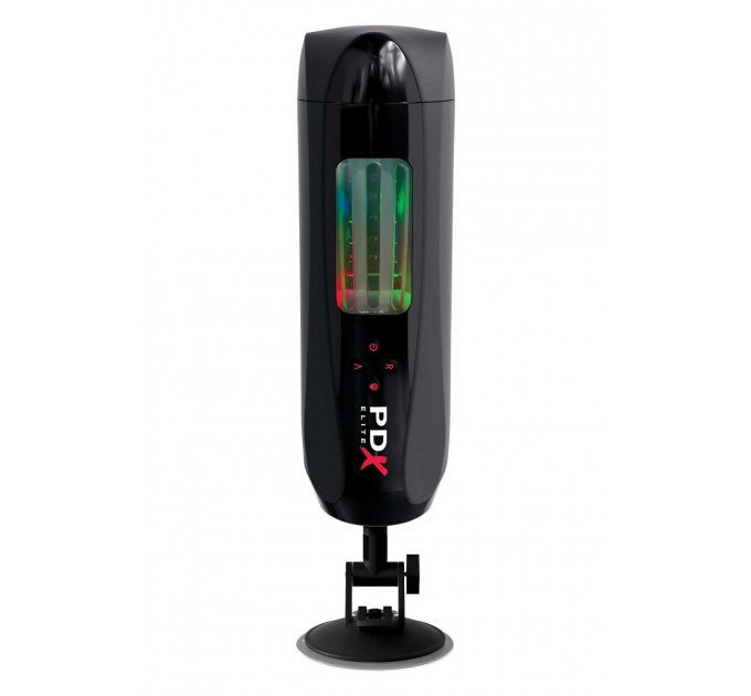Мастурбатор с вибро Pipedream PDX Elite Ultimate Milker 2 черный, 27 см