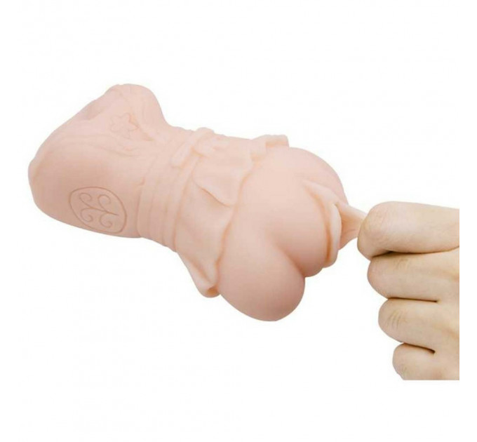 Мастурбатор вагина реалистичная с вибрацией - Crazy Bull Vagina Masturbator Flesh Vibrating