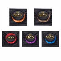 Набір презервативів МІКС SKYN (Original, Elite, Elite Extra Lubricated, Warming, Intense Feel), 5 шт