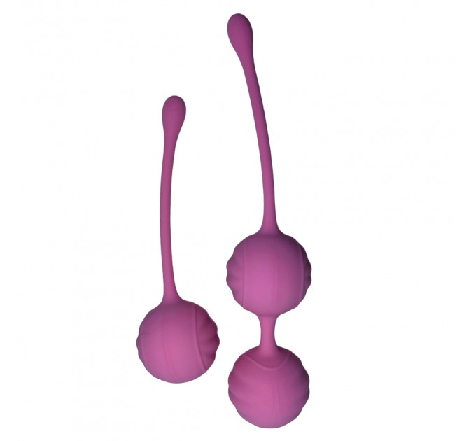 Набор вагинальных шариков Passion Play для упражнений Кегеля, розовые, 2 шт