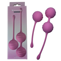 Набір вагінальних кульок Passion Play для вправ Кегеля, рожеві, 2 шт.
